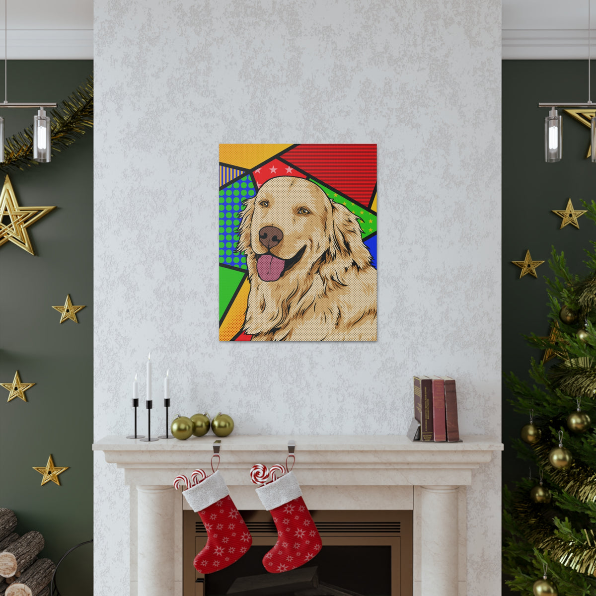 Custom Pop Art Pet Portrait