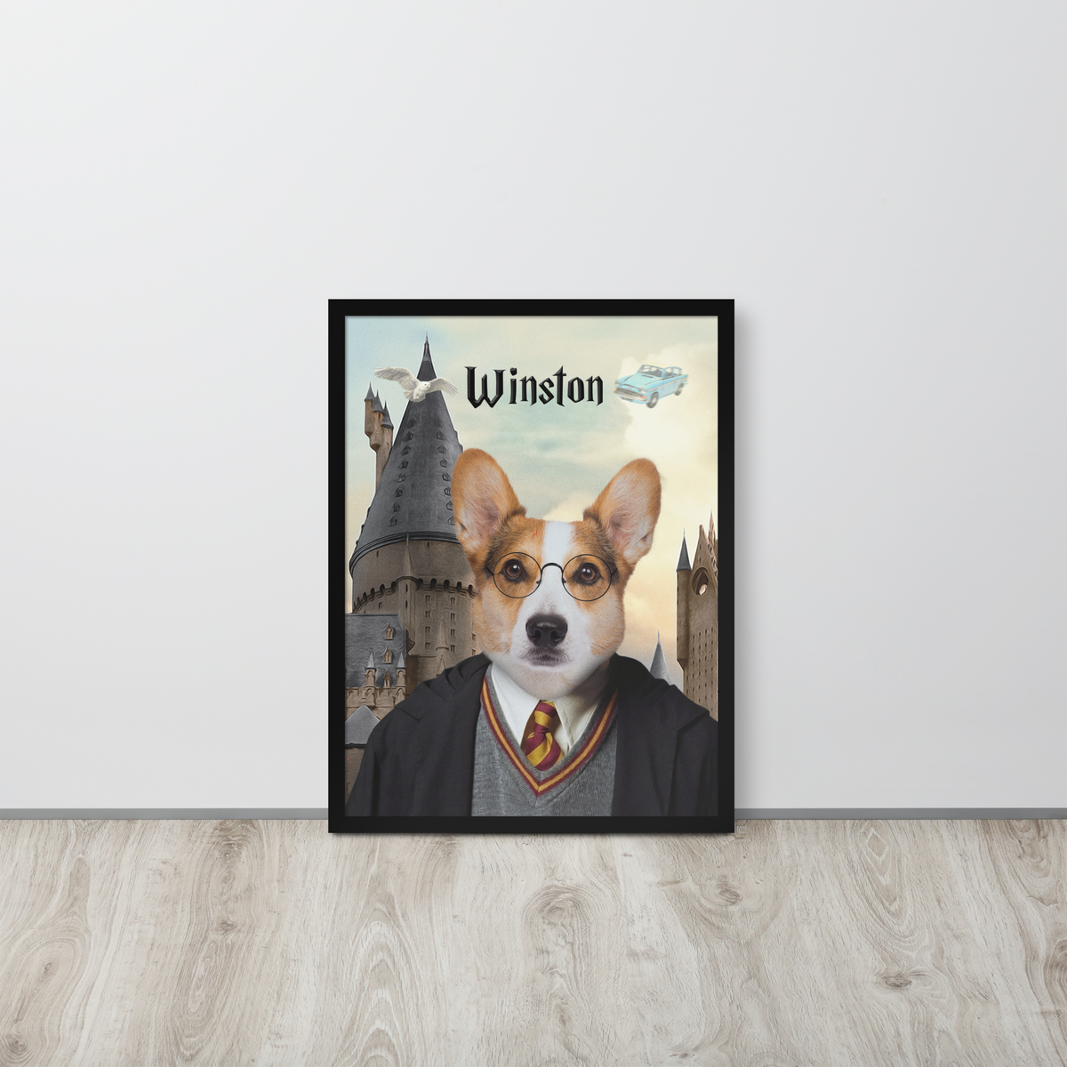 Wise Pawgician Custom Pet Portrait Limited Edition