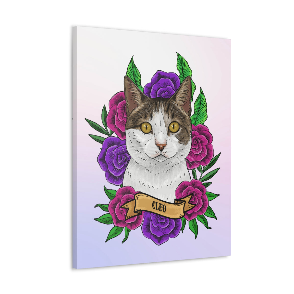 Tattoo Signature Custom Pet Art Portrait