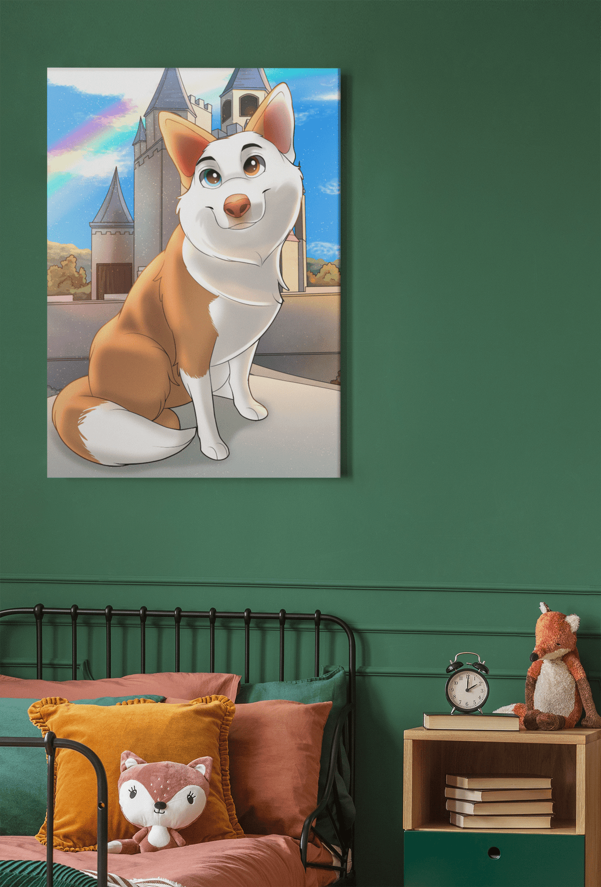 Custom Cartoon Pet Art Portrait