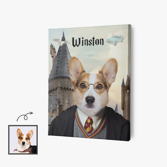 Wise Pawgician Custom Pet Portrait Limited Edition
