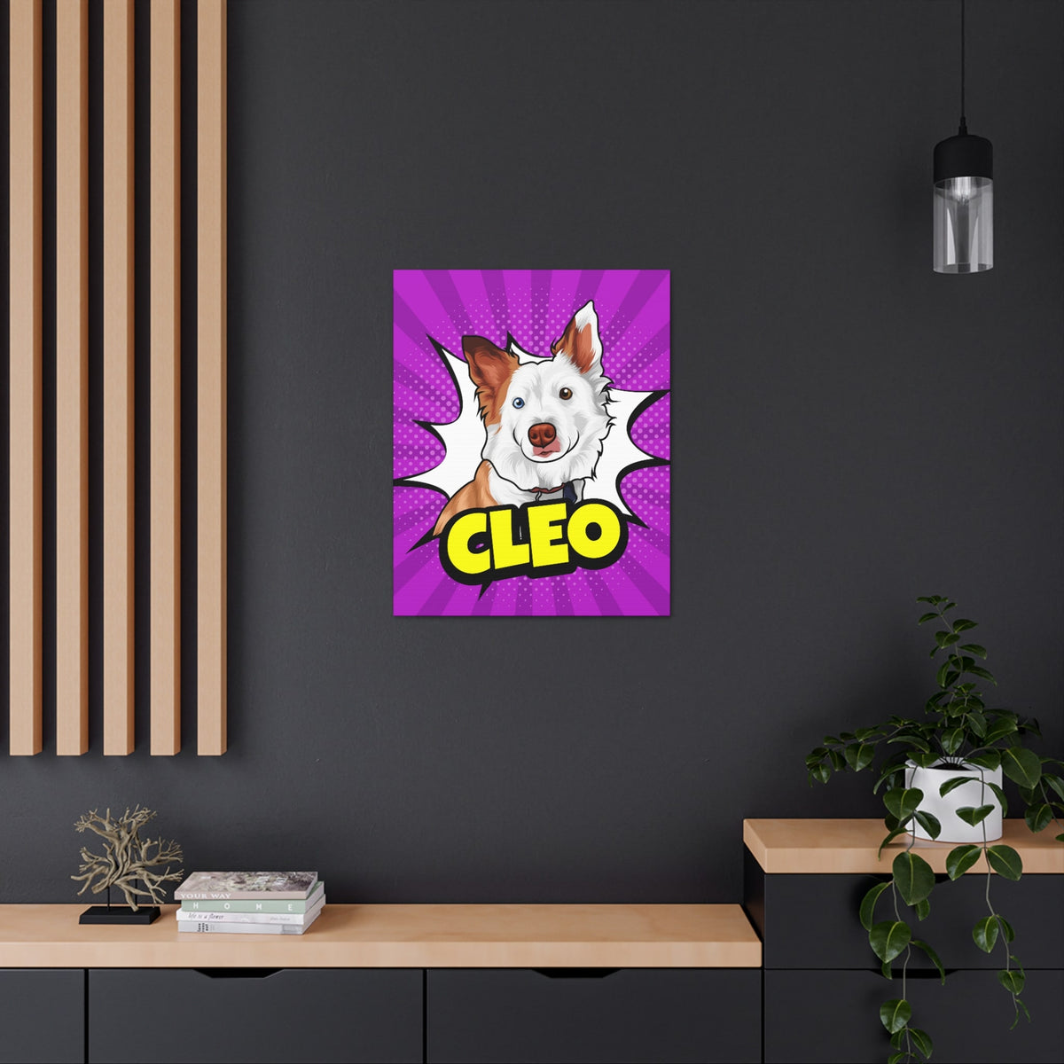 Custom Pop Art Pet Portrait
