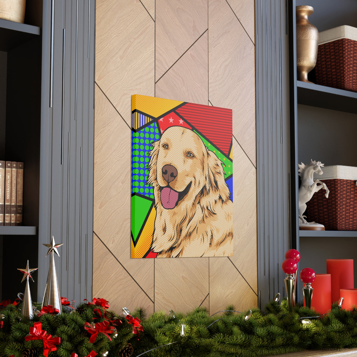 Custom Pop Art Pet Portrait