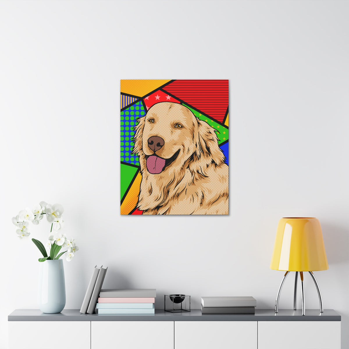 Custom Pop Art Pet Portrait
